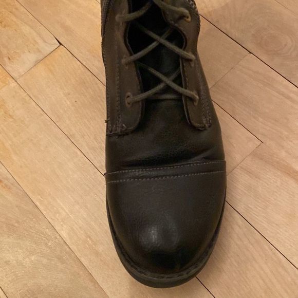 💫4/30 TRANSIT Lace Up Side Zipper Combat Style Boots - Picture 5 of 13